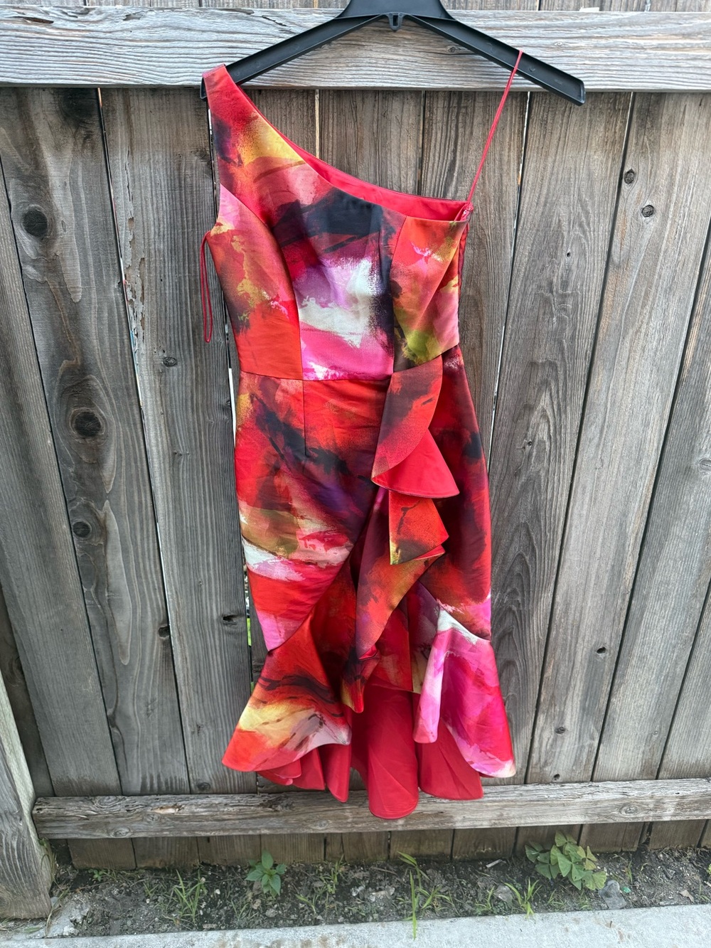 THEIA One Shourder Dress